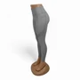 Voluptuous Brazilian Female Leg Mannequin for Fashion Display, full-height product view on a white background, balanced, centred square layout