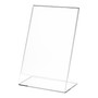 Acrylic Counter Poster Holder Perspex Leaflet Display Stand