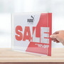 Acrylic Double-Sided Sign Holder Portrait & Landscape