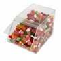 Pick N Mix Sweet Acrylic Dispenser Bin – Clear Display Holder for Unwrapped Sweets