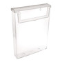 Taymar Clear Outdoor Brochure Holders with Lid – A4 A5 DL Business Card Display