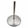 Male Display Bust Tailors Dummy –Adjustable Height, Cream Torso with Chrome Base, full-height product photograph