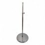 Male Display Bust Tailors Dummy –Adjustable Height, Cream Torso with Chrome Base, brightly lit product image