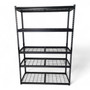 Heavy-Duty Wire Metal Shelving Unit, Adjustable 5-Tier Storage Rack, close product view on a white background, gallery image 23 of 25