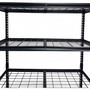 Heavy-Duty Wire Metal Shelving Unit, Adjustable 5-Tier Storage Rack, product shown against a coloured background, evenly lit product image