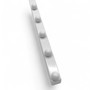 8 Ball Straight Wall-Fix Display Arm White Steel Space-Saving Rail