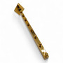 8 Ball Straight Wall-Fix Display Arm Golden Steel Space-Saving Rail, full-height product view on a white background, balanced, centred square layout