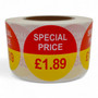 Roll of 500 Special Price Self-Adhesive Stickers, printed product shown on a white background, gallery image 6 of 17