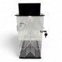 Large Clear Acrylic Rotating Display Cabinet with Lock, product shown on a white background, gallery image 10 of 11