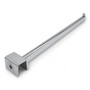 40cm Heavy Duty Chrome Straight Ball-End Arm for 25mm Market Stall Frames