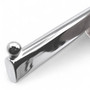 40cm Heavy Duty Chrome Straight Ball-End Arm for 25mm Market Stall Frames, close product view on a white background