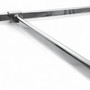 40cm Heavy Duty Chrome Straight Ball-End Arm for 25mm Market Stall Frames, close product view against a light background