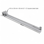 40cm Heavy Duty Chrome Straight Ball-End Arm for 25mm Market Stall Frames, product shown on a white background, balanced, centred square layout