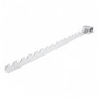 40cm Chrome Heavy Duty Notch Arm for 25mm Market Stall Retail Display–16 Notches