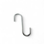 Pack of 10 Small Chrome Heavy Duty S Hooks, product shown on a white background, standard product photograph