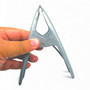6.5" Heavy Duty Market Stall Spring Clamp – Strong Metal Tarpaulin Grip Clip, close product photograph