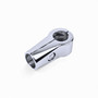 3-Way Chrome Clamp for 25mm, product shown on a white background, balanced, centred square layout