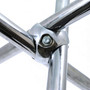 Heavy Duty 3-Way Tri Clamp for 25mm, product shown against a coloured background, standard product photograph