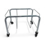 Chrome Shopping Basket Stacker with Wheels for 21L, product shown on a white background, gallery image 6 of 11