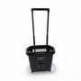 34L Black Trolley Basket w/ Wheels & Handle, product shown on a white background, gallery image 7 of 13