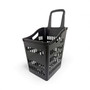 68L 4-Wheel Plastic Shopping Trolley Basket, product shown on a white background, gallery image 9 of 17
