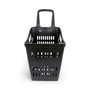 68L 4-Wheel Plastic Shopping Trolley Basket, product shown on a white background, gallery image 8 of 17