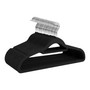 Velvet Coat Hangers Adult Heavy Duty Non-Slip Slim Hangers with Swivel Hook, gallery image 9 of 9
