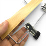 Kids Wooden Trouser Skirt Clip Hanger 25cm with Adjustable Chrome Clips