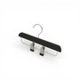 Kids Wooden Trouser Skirt Clip Hanger 25cm with Adjustable Chrome Clips