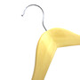 Adult Natural Wooden Suit Hanger Wishbone Clothes Hanger with Non Slip Teeth Bar