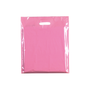 Plastic Plain Baby Pink Carrier Bags, product shown on a white background