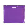 Plastic Plain Purple Carrier Bags, product shown on a white background, balanced, centred square layout
