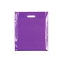 Plastic Plain Purple Carrier Bags, product shown on a white background