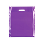 Plastic Plain Purple Carrier Bags–Retail Shopping Bags (4 Sizes)