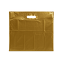 Plastic Plain Gold Carrier Bags, product shown on a white background, evenly lit product image