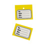 1000 Unstrung Perforated Stock Tickets 41x63mm Yellow Swing Tags for Tagging Gun, product shown on a white background, balanced, centred square layout