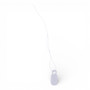 White Strung Parcel Tags with Cotton String, product shown on a white background, full-height product photograph