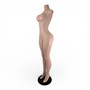 Metal Base Brazilian Female Mannequin, base detail on a white background, gallery image 12 of 15