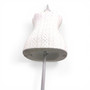 White Lace Female Mannequin Torso with Adjustable Tripod Stand