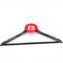 £5 Round Hanger Tickets 100mm Red Sale Tags “Selected Items Only” (Pack of 100)