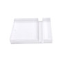 10mm Slotted Mobile Phone Display Stand Clear Acrylic Retail Holder, product shown on a white background, standard product photograph