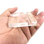 10mm Slotted Mobile Phone Display Stand Clear Acrylic Retail Holder, product shown against a light background