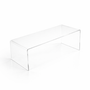 Clear Acrylic Display Bridge Stand 4mm Thick Retail Showcase Riser