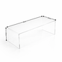 Clear Acrylic Display Bridge Stand 4mm Thick Retail Showcase Riser