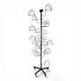 Heavy Duty Freestanding Hat Display Rack with Wheels 20 Cap Holders, gallery image 10 of 14