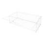 1 Tier Acrylic Bakery Display Case Stand for Cakes Cupcakes Donuts Clear, gallery image 12 of 12