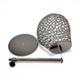 Adjustable Metal Mannequin Head Stand Hat Wig Display Rack Copper Black, product shown on a white background