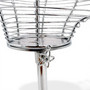 Adjustable Metal Wireframe Mannequin Head Stand Hat Wig Display Rack Chrome