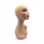 Female Mannequin Head Bust 47cm Light Skin Wig Hat Display with Mesh Cap