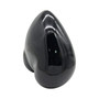 Ladies Lingerie Display Mannequin Hip Shiny Black Underwear Retail Form, full-height product view on a white background, evenly lit product image